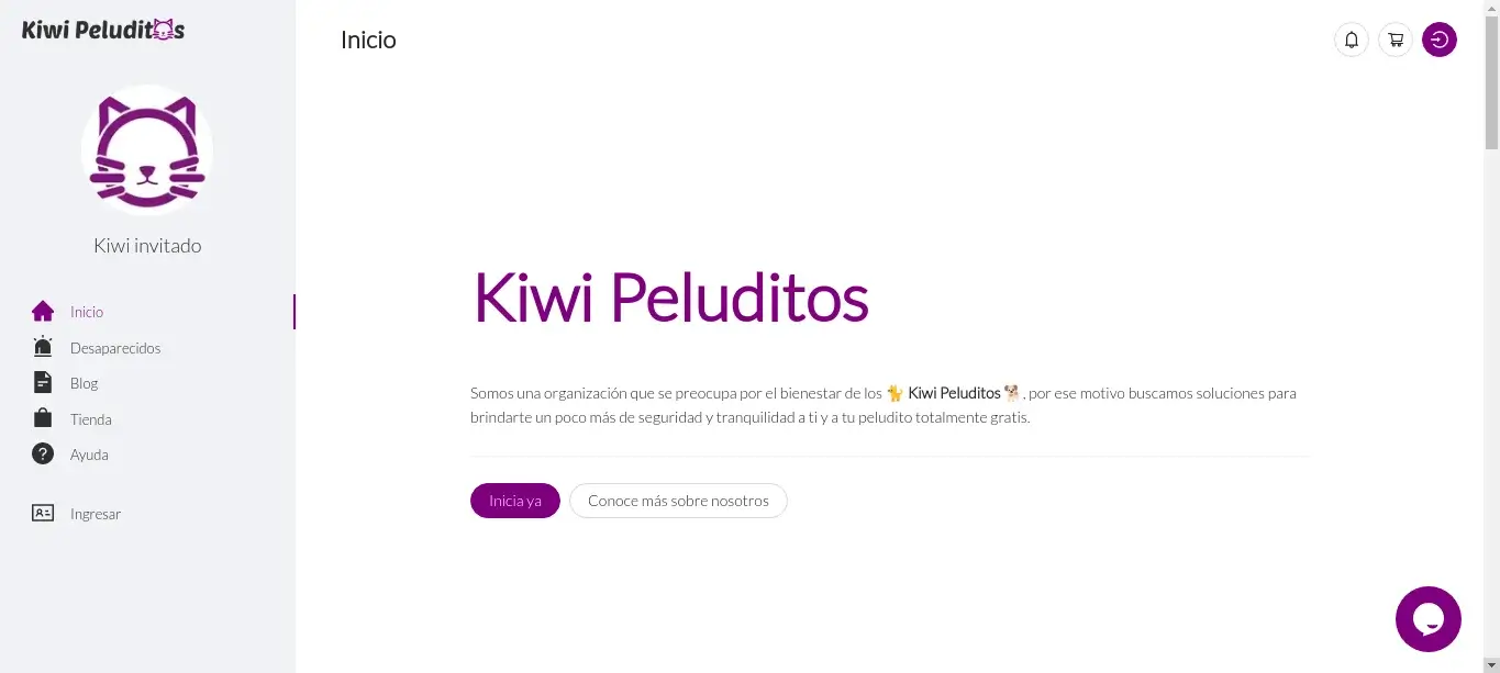 Imagen del proyecto Kiwipeluditos